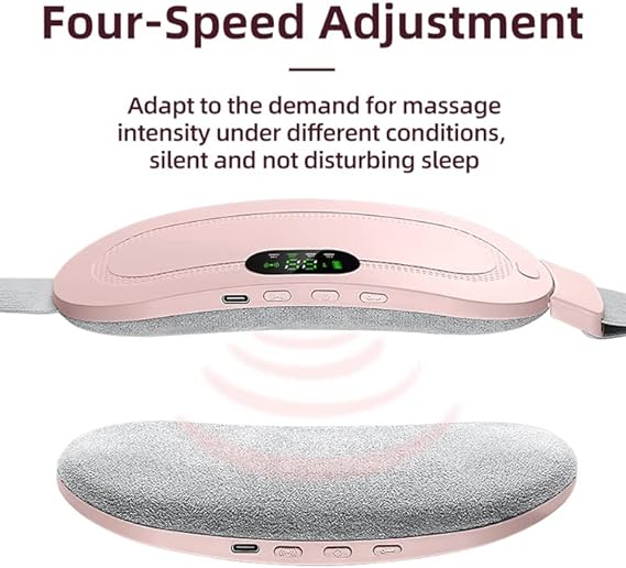 🌸 Pain Relief Period Belt – Heating & Massage Comfort 💆♀️✨