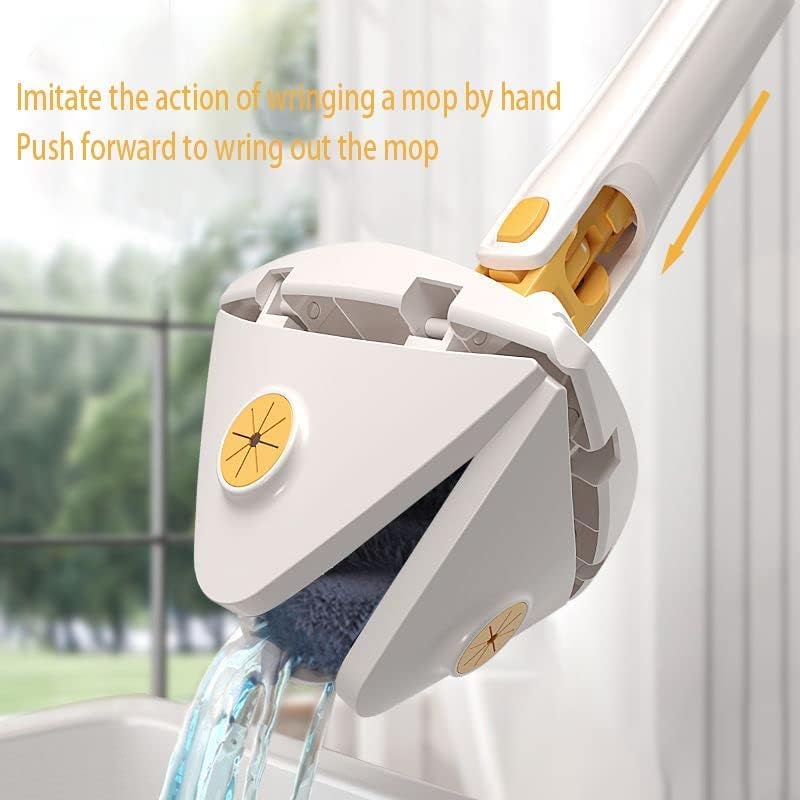 🌀 360° Rotating Adjustable Mop