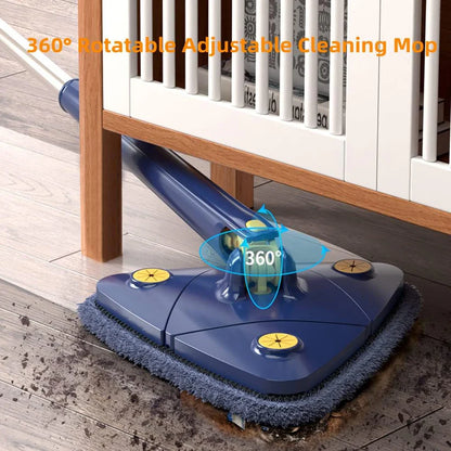 🌀 360° Rotating Adjustable Mop