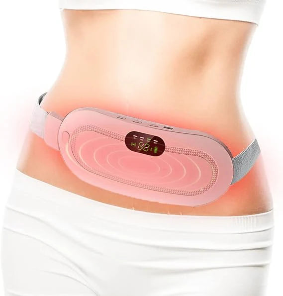 🌸 Pain Relief Period Belt – Heating & Massage Comfort 💆‍♀️✨
